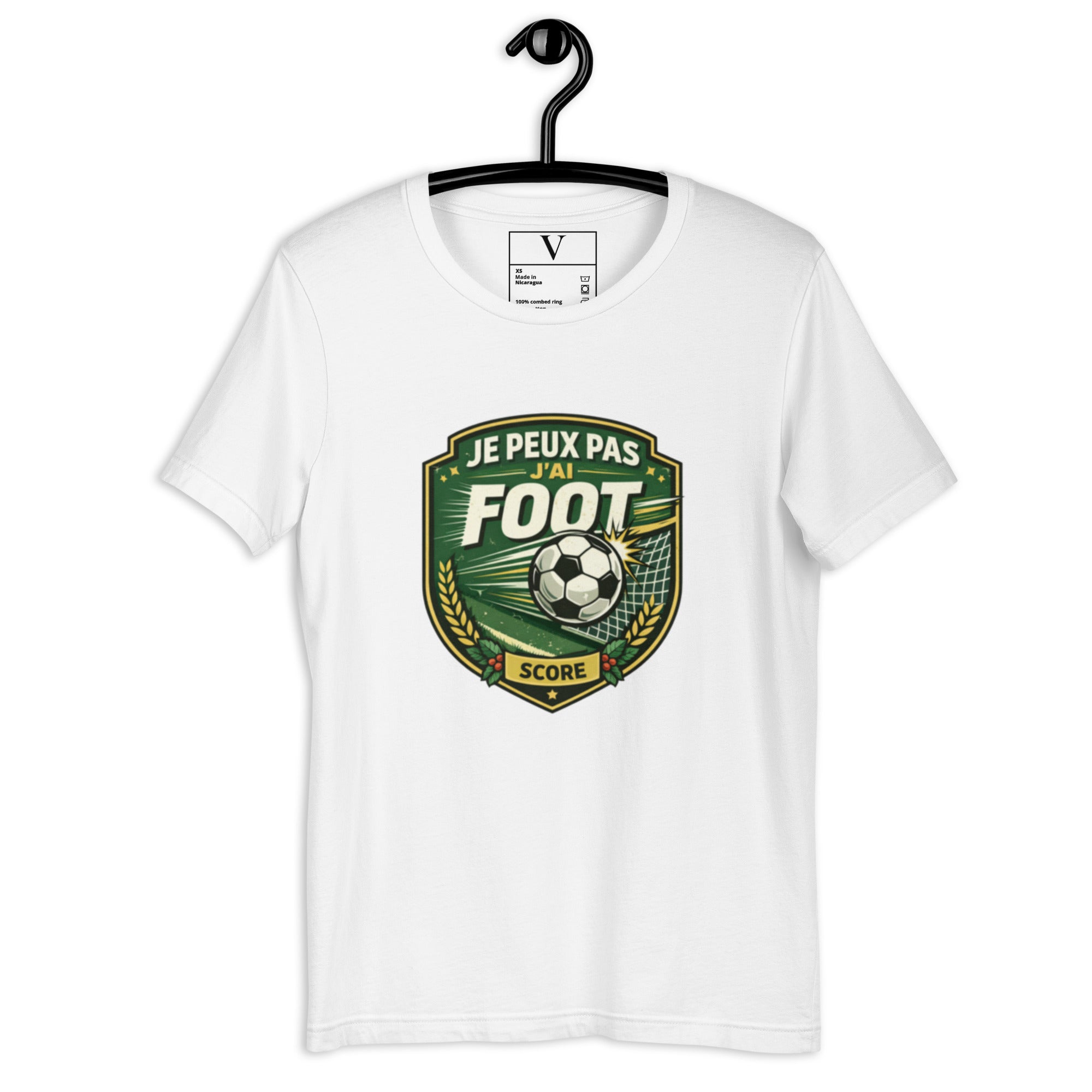 T-shirt je peux pas j’ai foot - 4