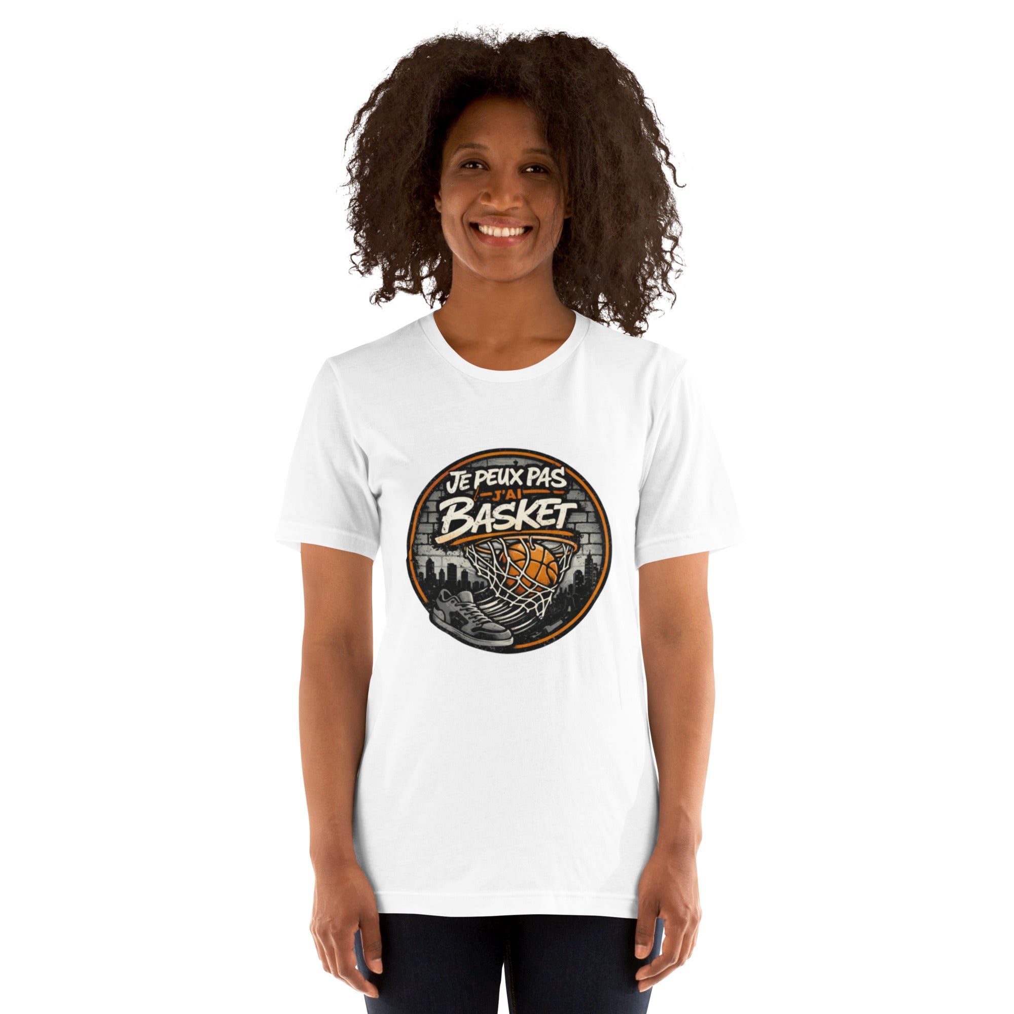 T-shirt Je peux pas j'ai basket - 3