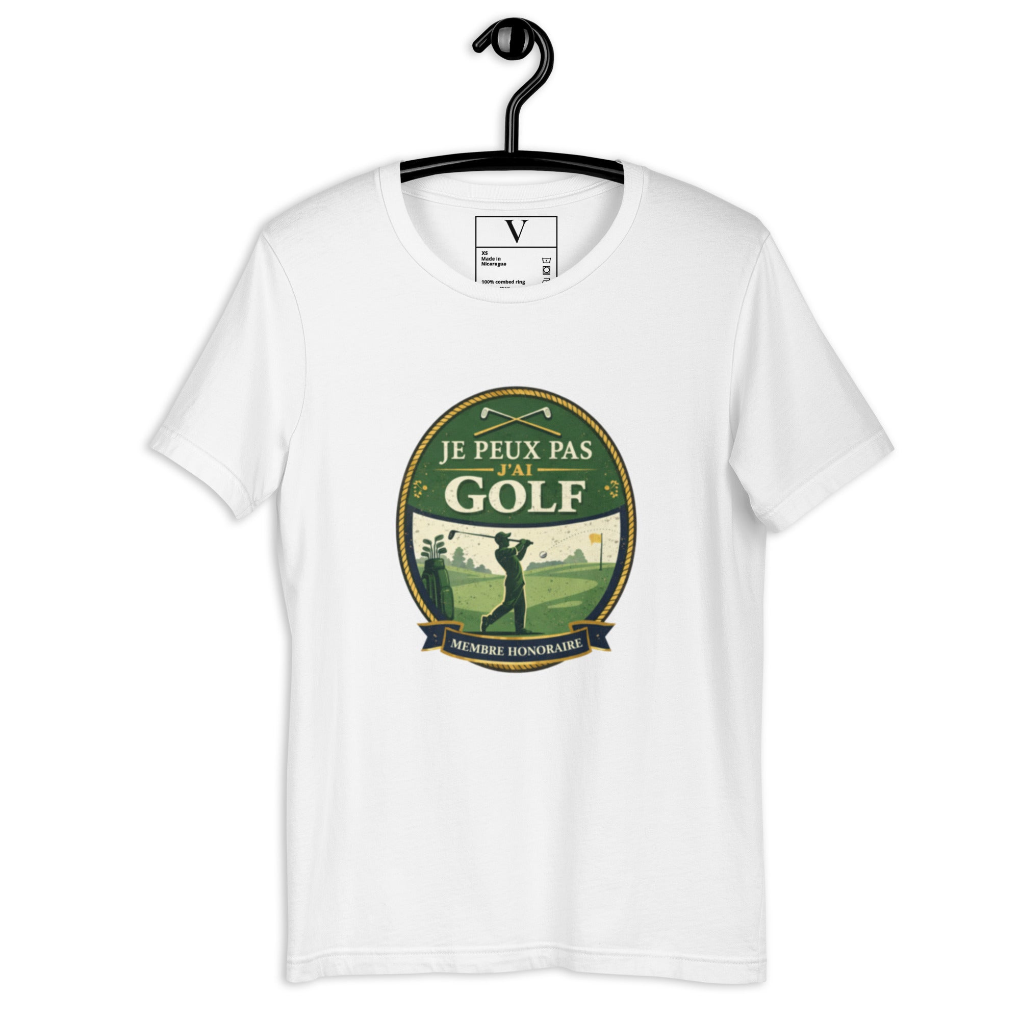 T-shirt Je peux pas j'ai golf - 5