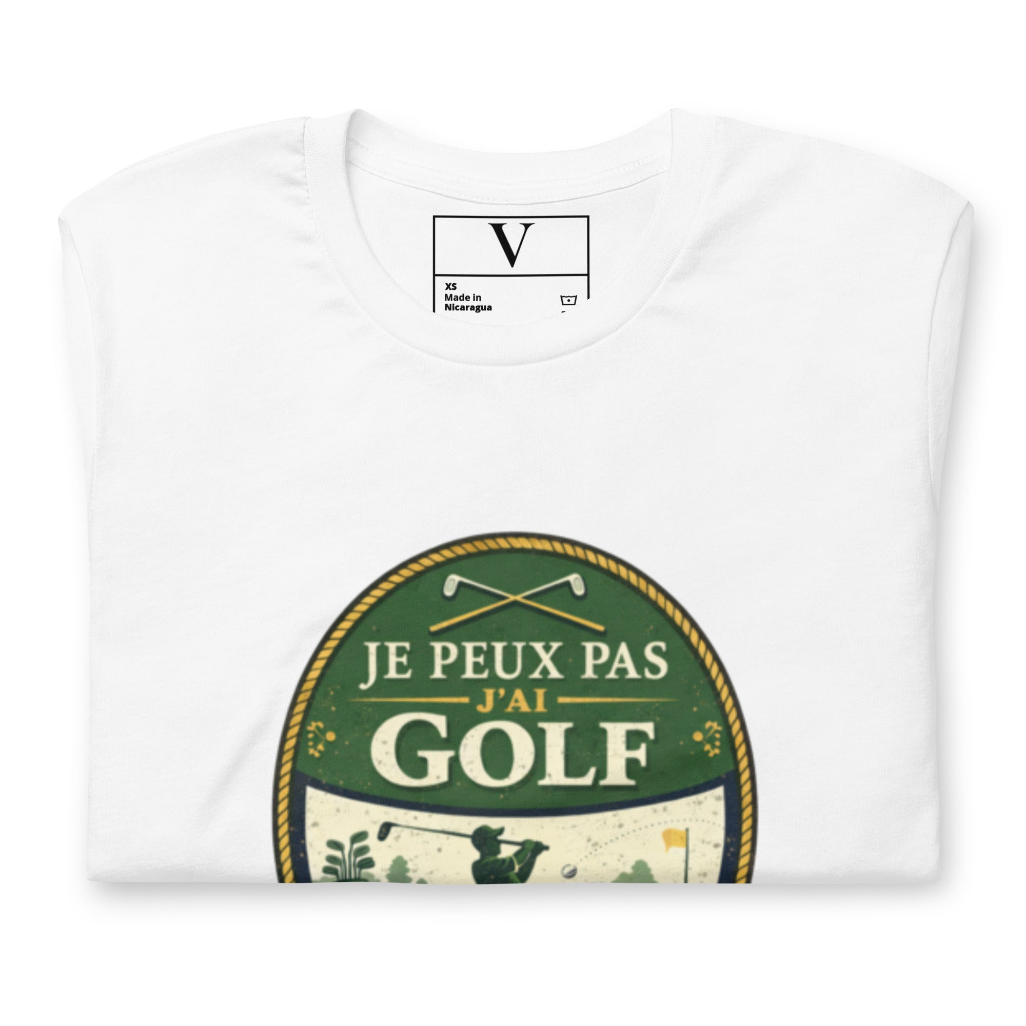 T-shirt Je peux pas j'ai golf - 8