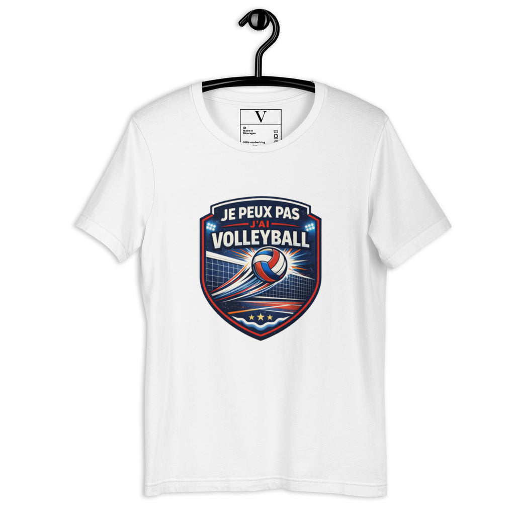 T-shirt Je peux pas j'ai volleyball - 6