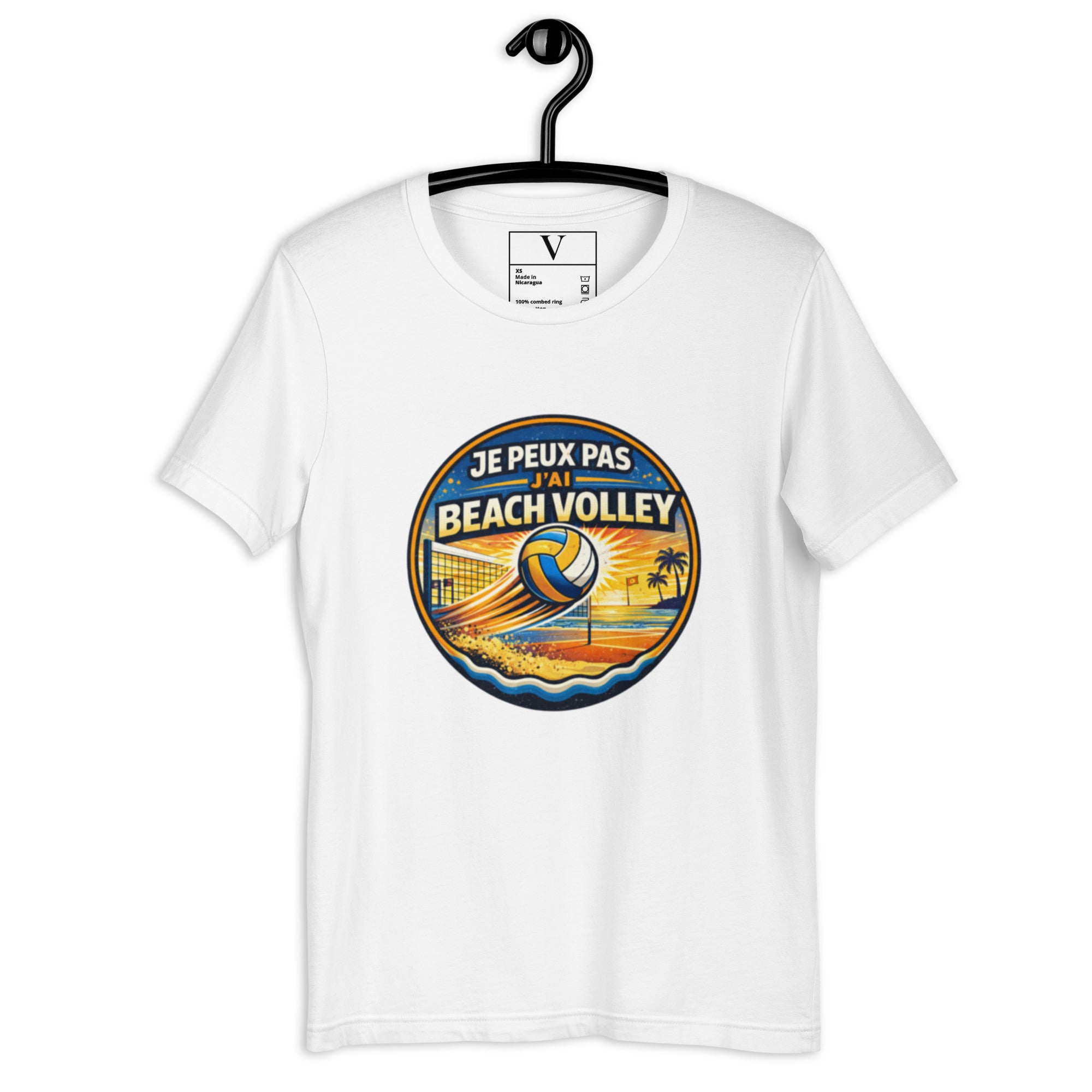 T-shirt Je peux pas j'ai beachvolley - 7