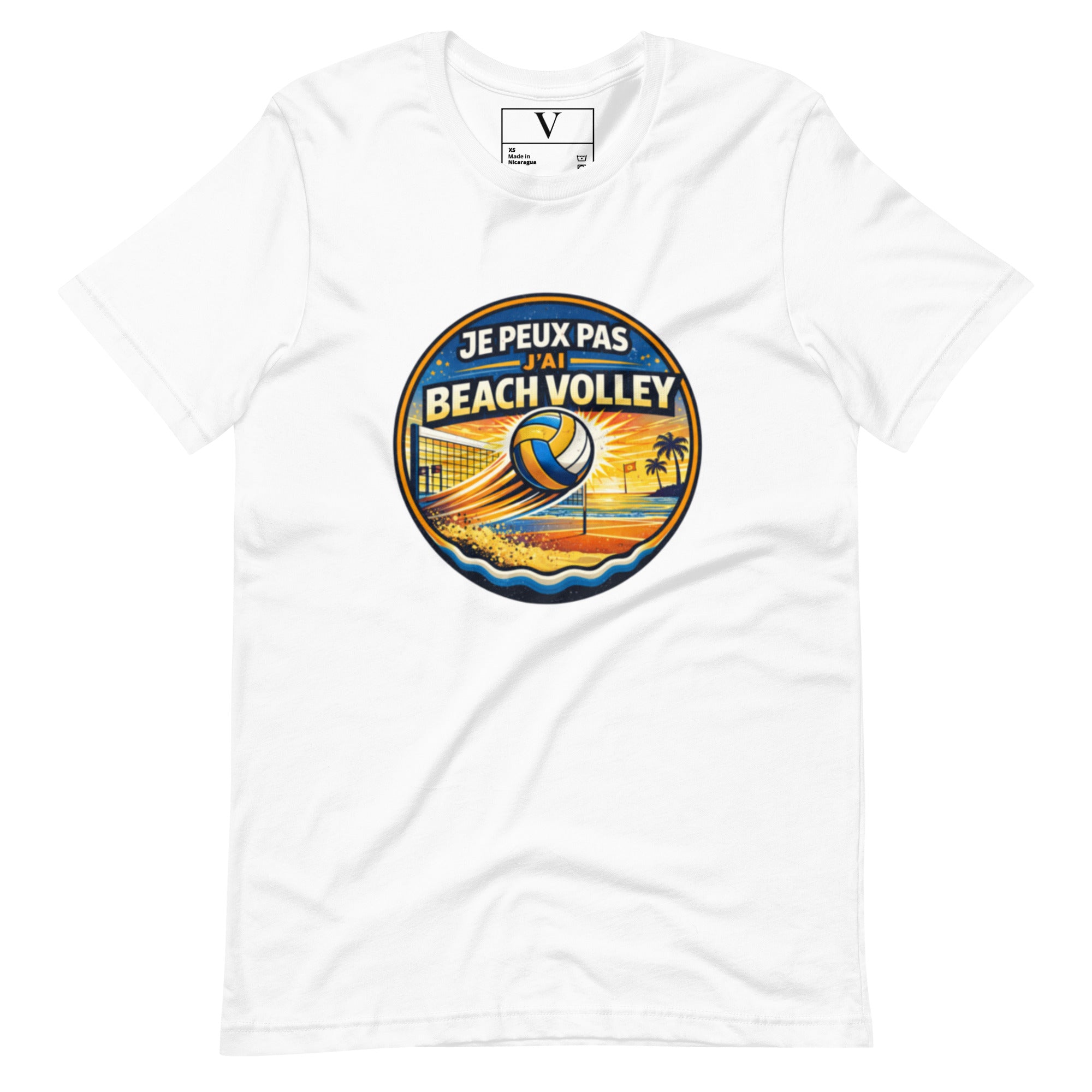 T-shirt Je peux pas j'ai beachvolley - 6