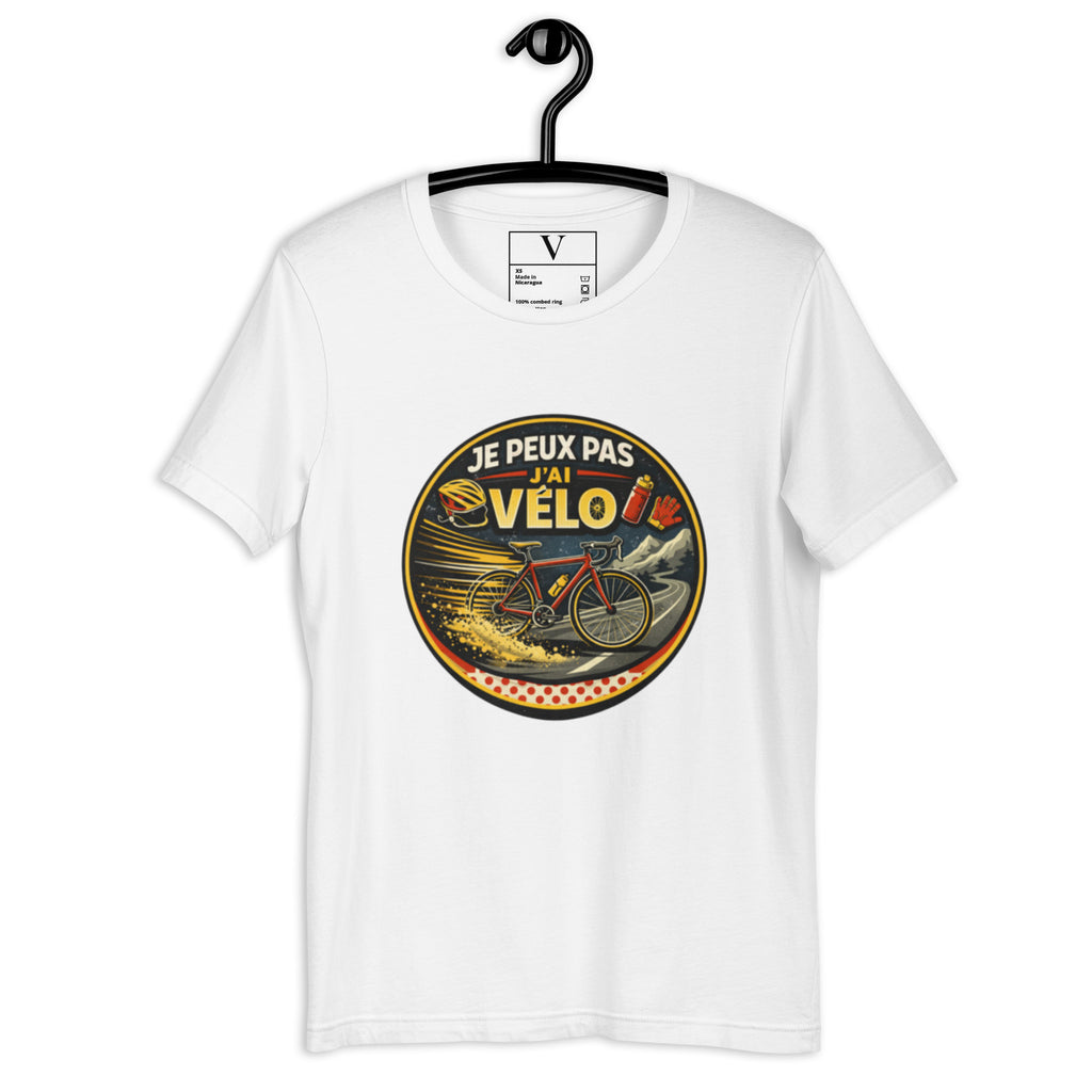 T-shirt Je peux pas j'ai vélo - 8