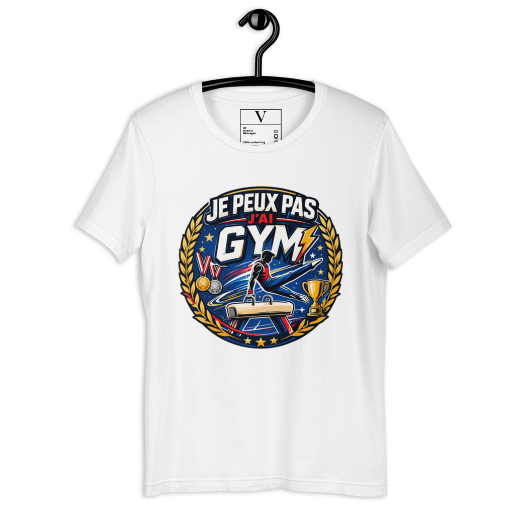 T-shirt homme Je peux pas j'ai gym - 4