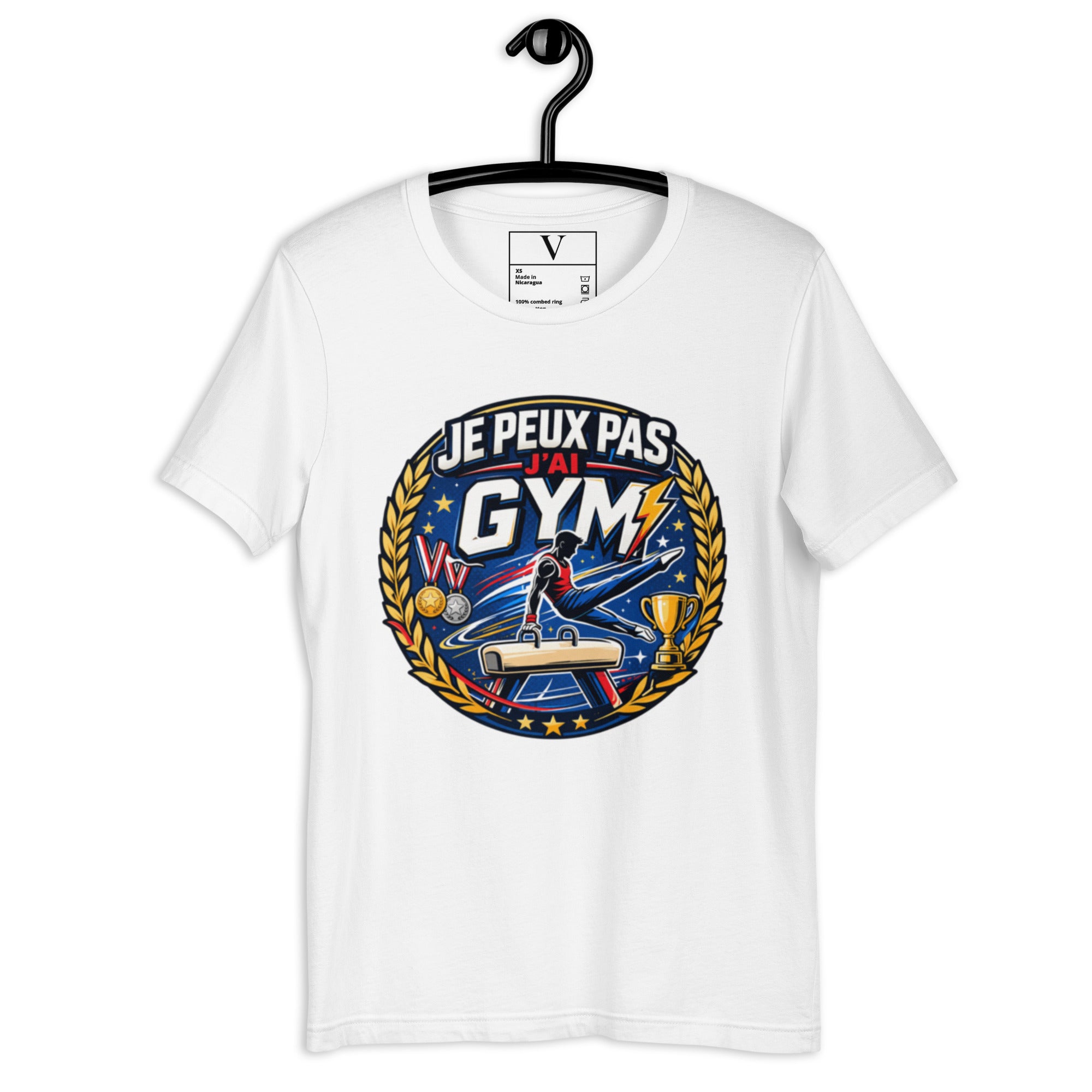 T-shirt homme Je peux pas j'ai gym - 4