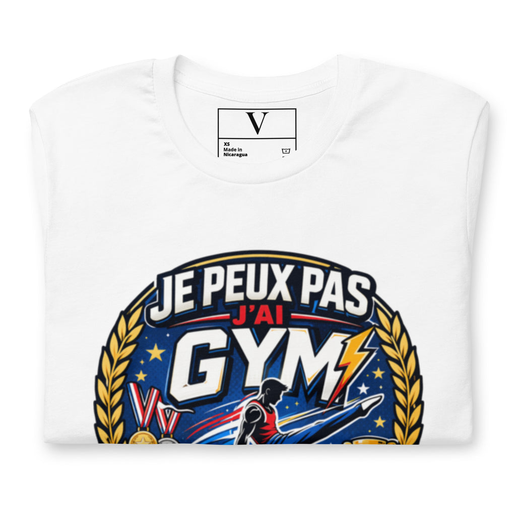 T-shirt homme Je peux pas j'ai gym - 6