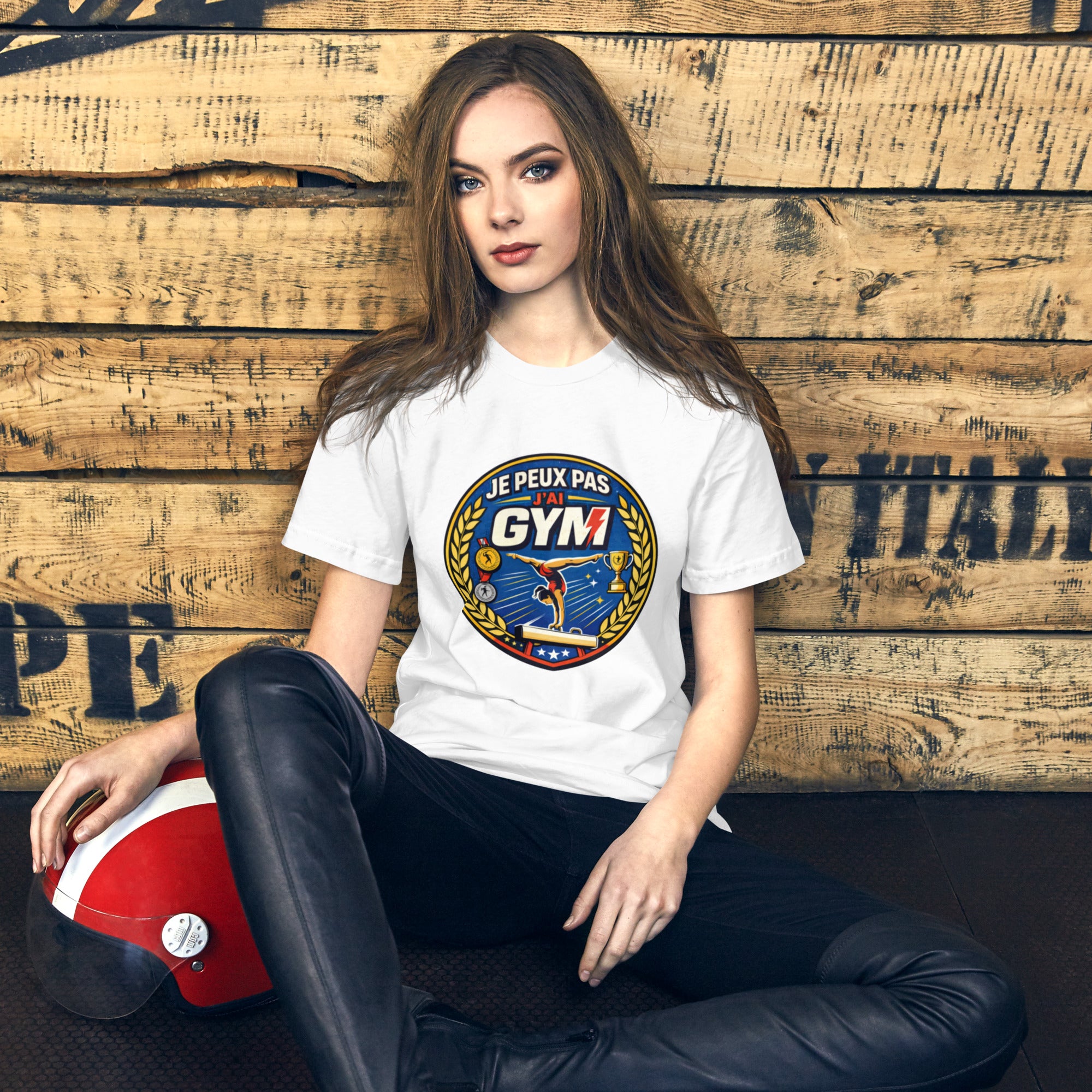 T-shirt femme Je peux pas j'ai gym - 8