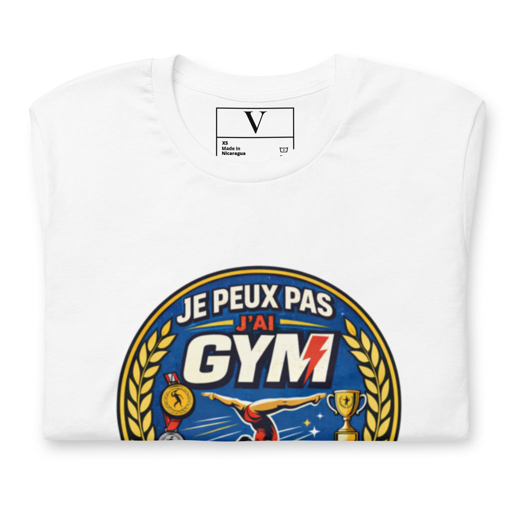T-shirt femme Je peux pas j'ai gym - 7