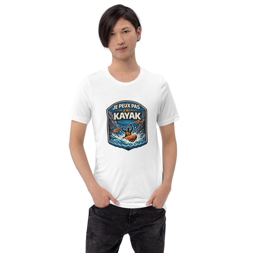 T-shirt Je peux pas j'ai kayak - 1