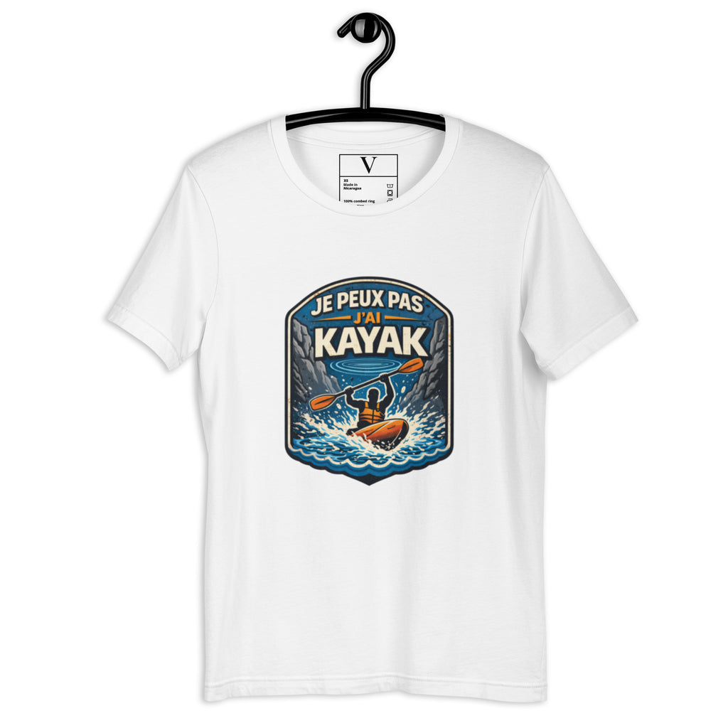 T-shirt Je peux pas j'ai kayak - 5