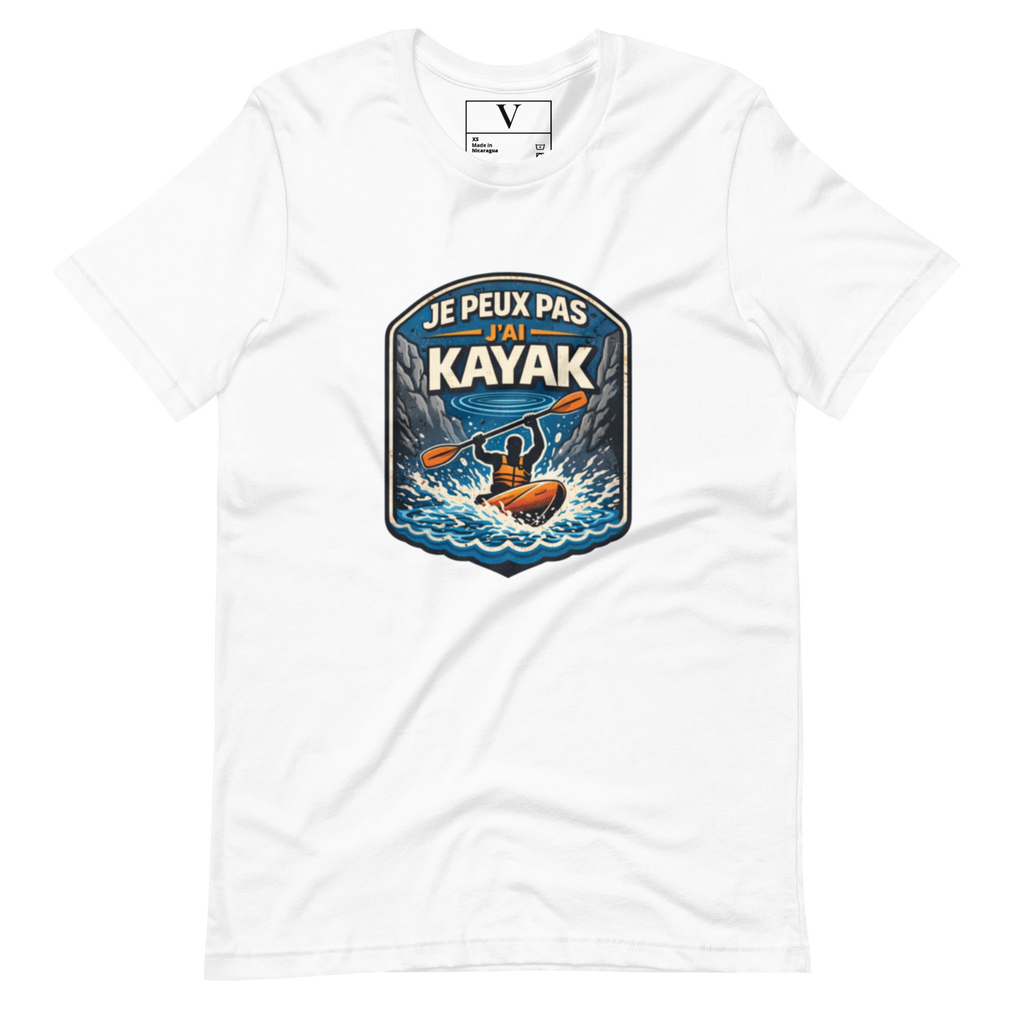 T-shirt Je peux pas j'ai kayak - 9