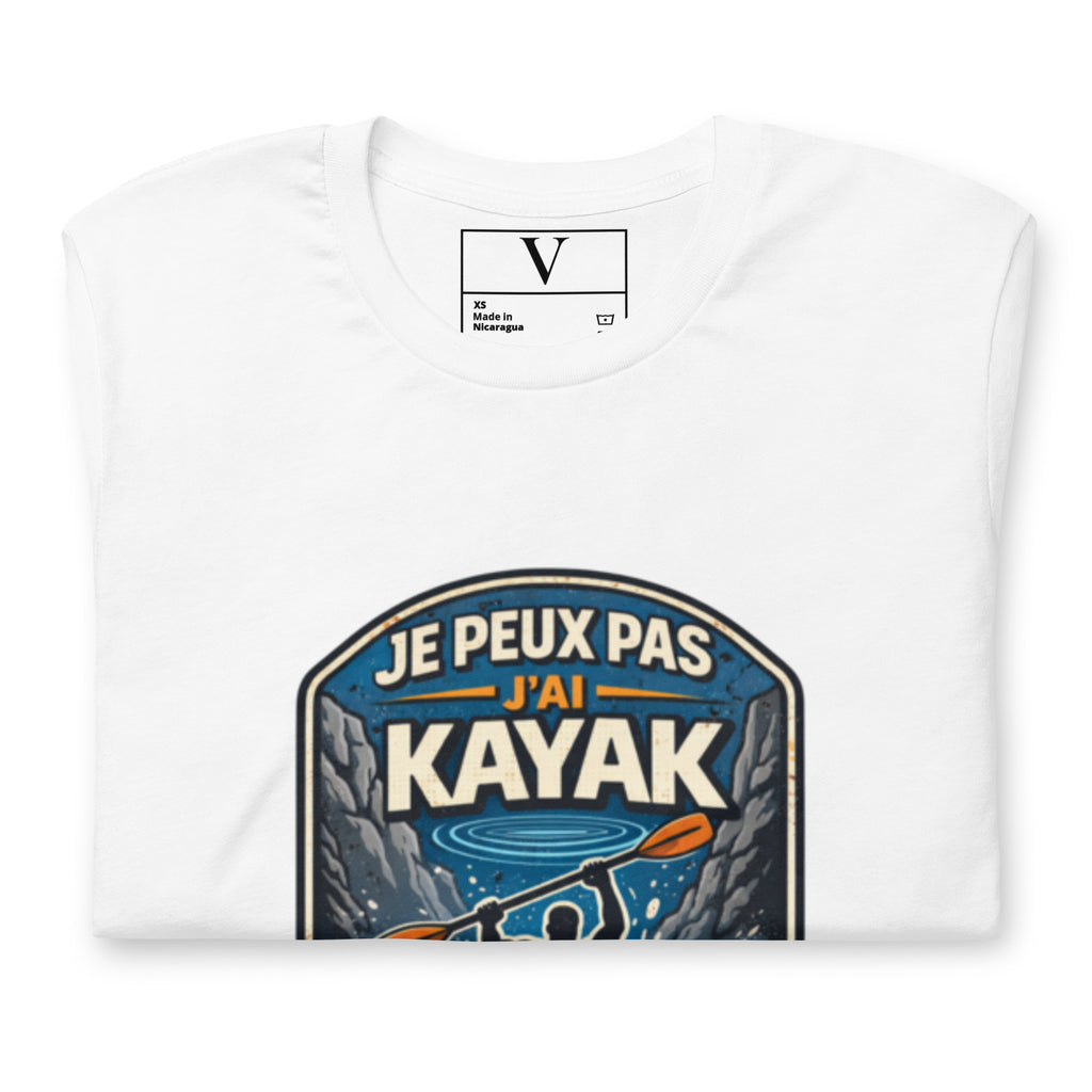 T-shirt Je peux pas j'ai kayak - 7
