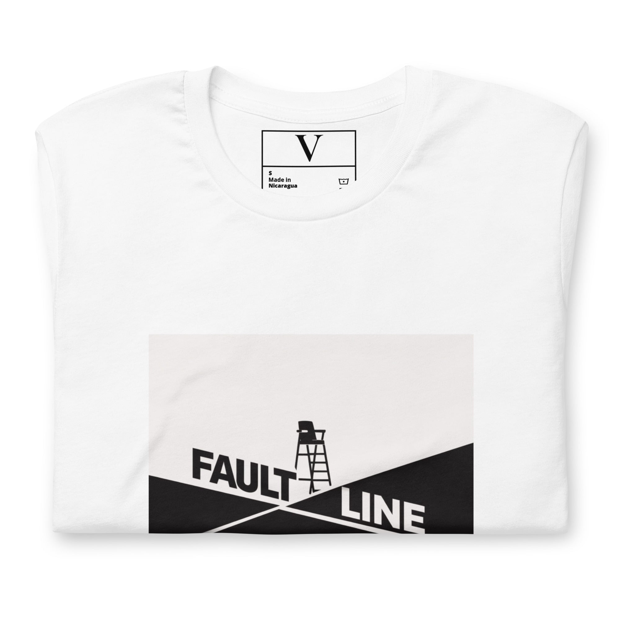 T-shirt tennis Fault Line - 4