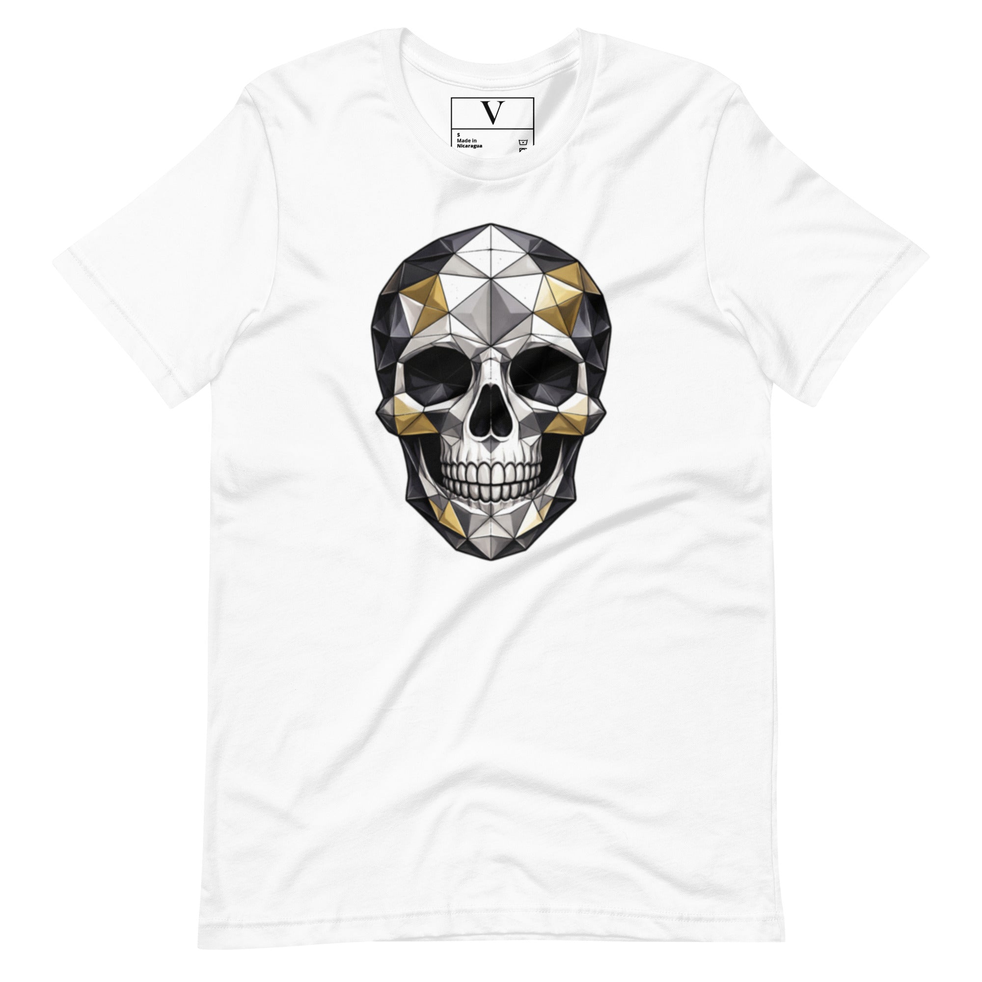 T-shirt Crâne Géométrique - 10