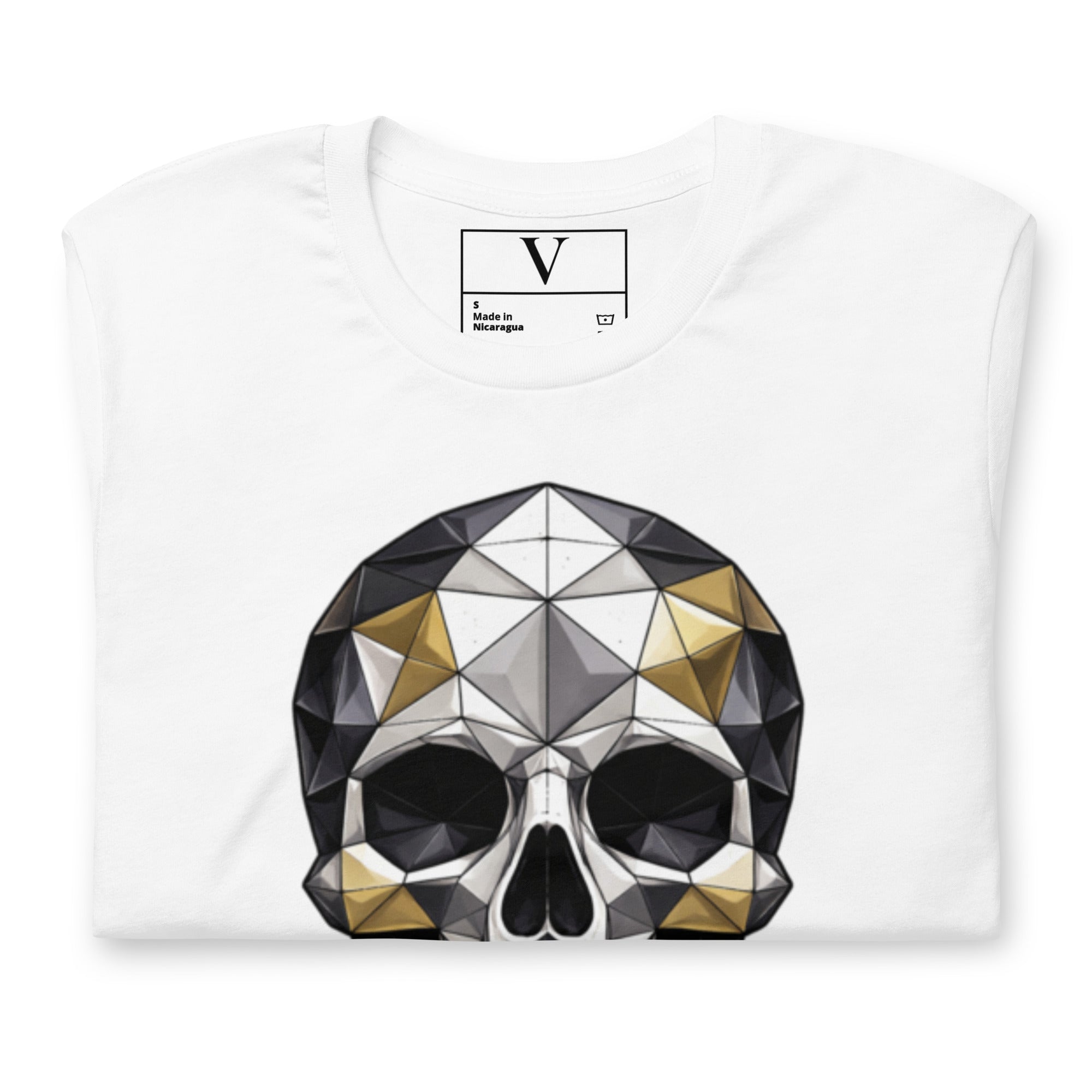 T-shirt Crâne Géométrique - 7