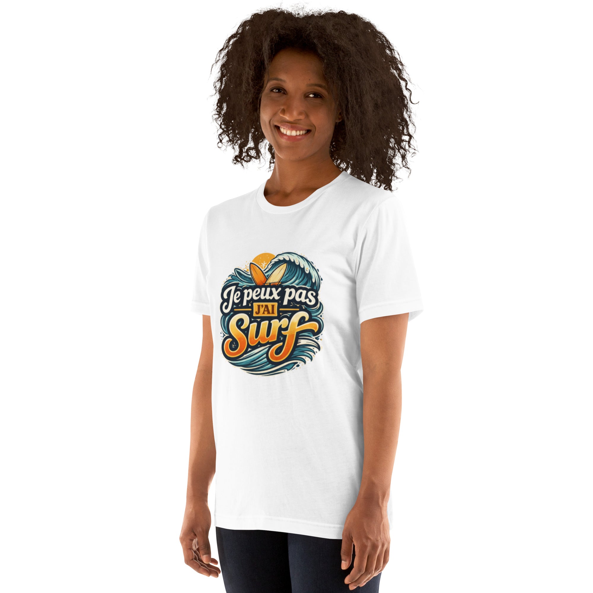 T-shirt Je peux pas j'ai surf - 3