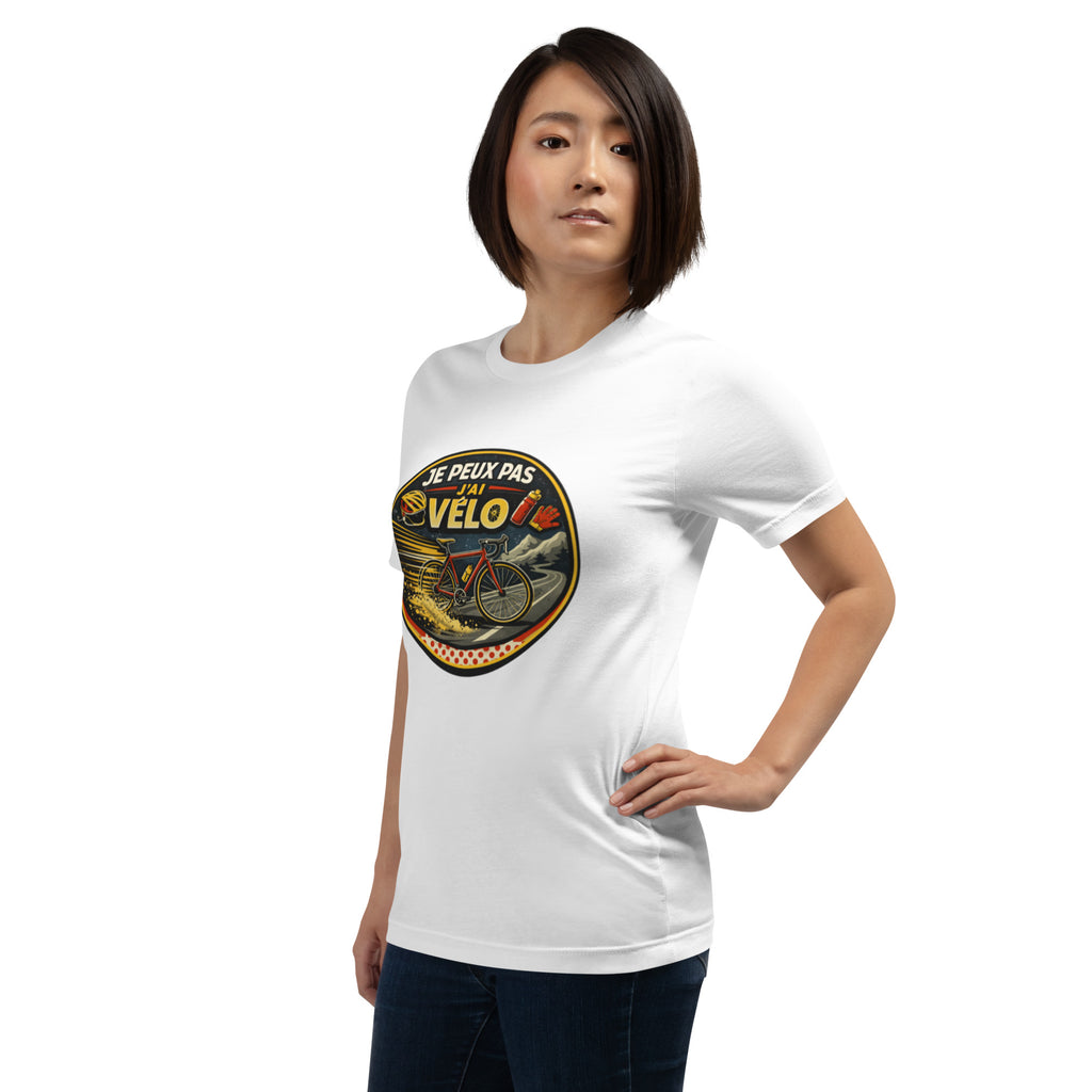 T-shirt Je peux pas j'ai vélo - 5