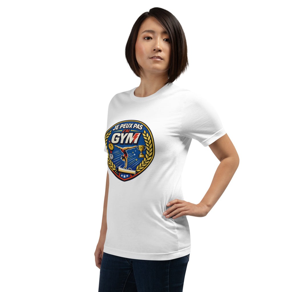 T-shirt femme Je peux pas j'ai gym - 3