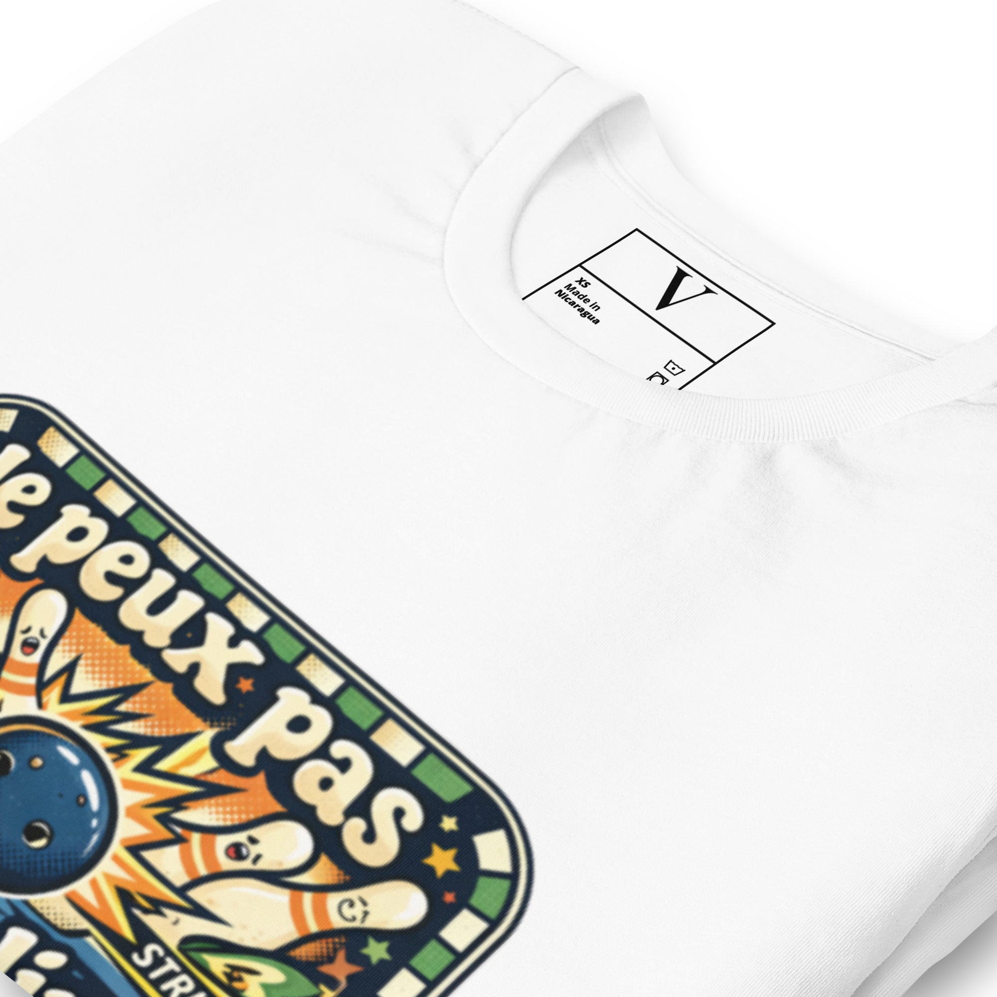 T-shirt Je peux pas j'ai bowling - 6