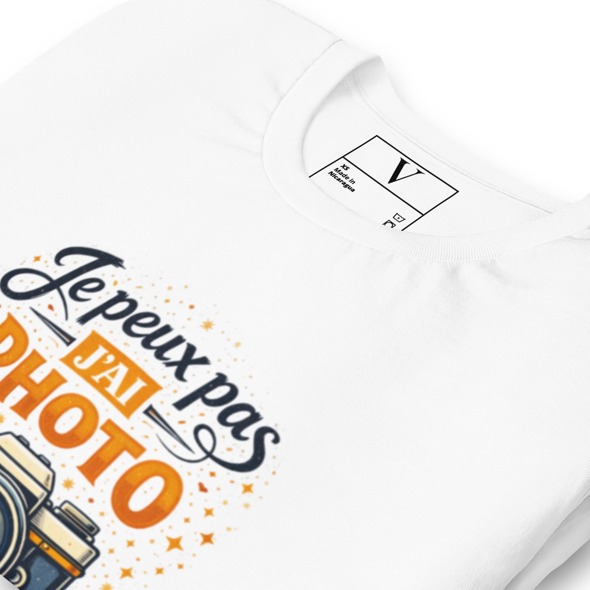 T-shirt Je peux pas j'ai photo - 3