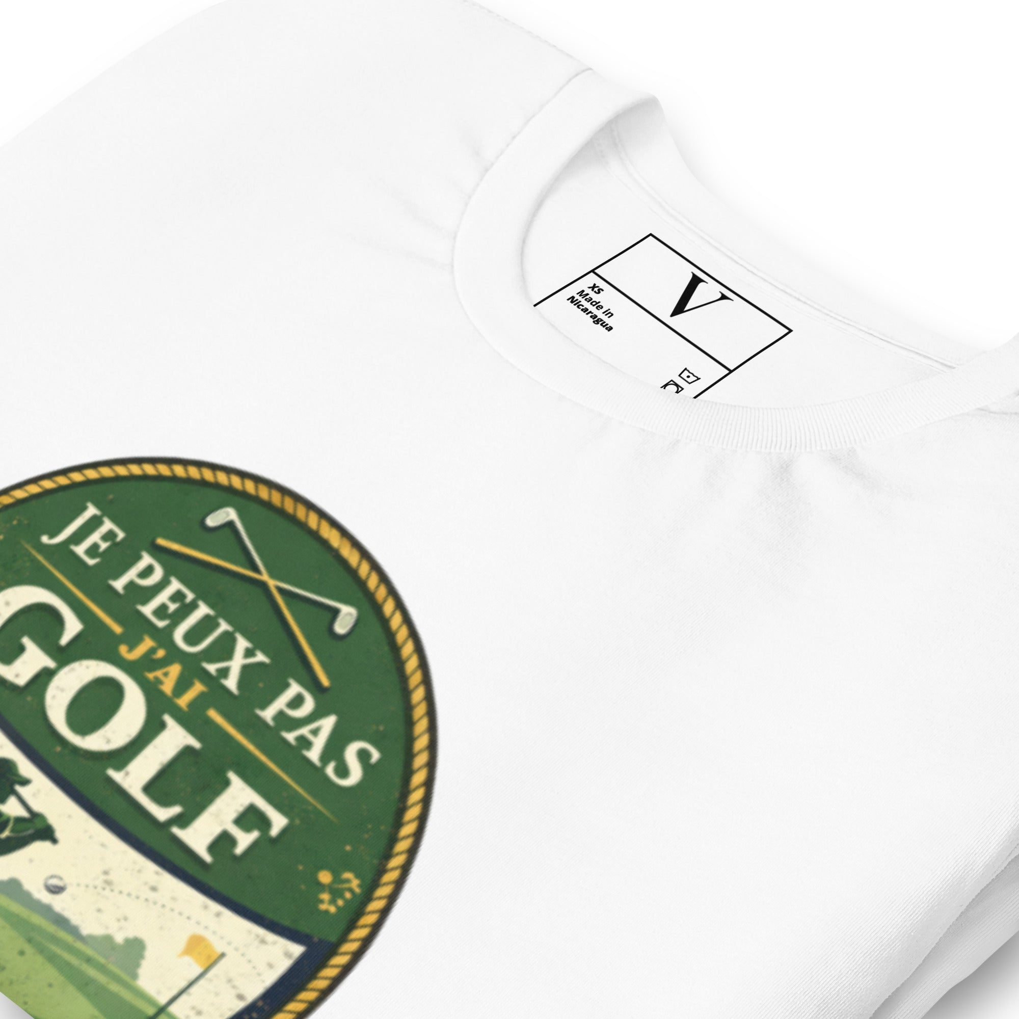 T-shirt Je peux pas j'ai golf - 7