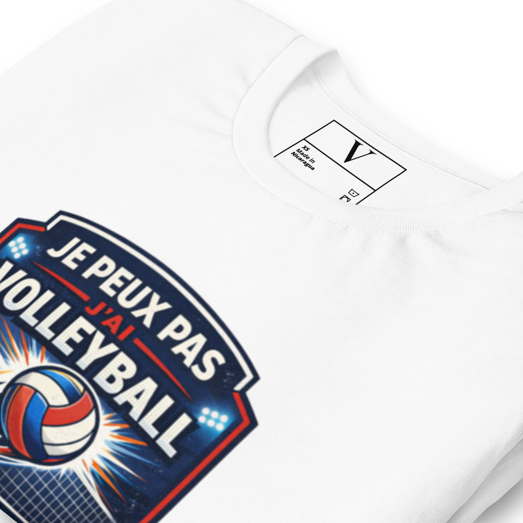 T-shirt Je peux pas j'ai volleyball - 7