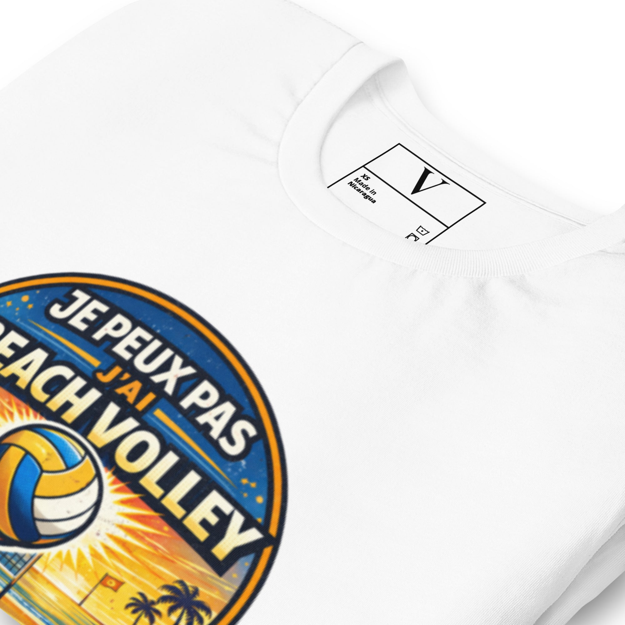 T-shirt Je peux pas j'ai beachvolley - 9