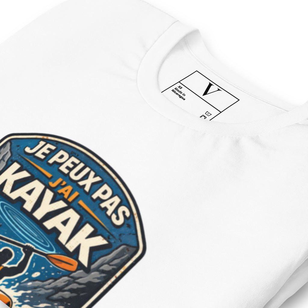 T-shirt Je peux pas j'ai kayak - 8