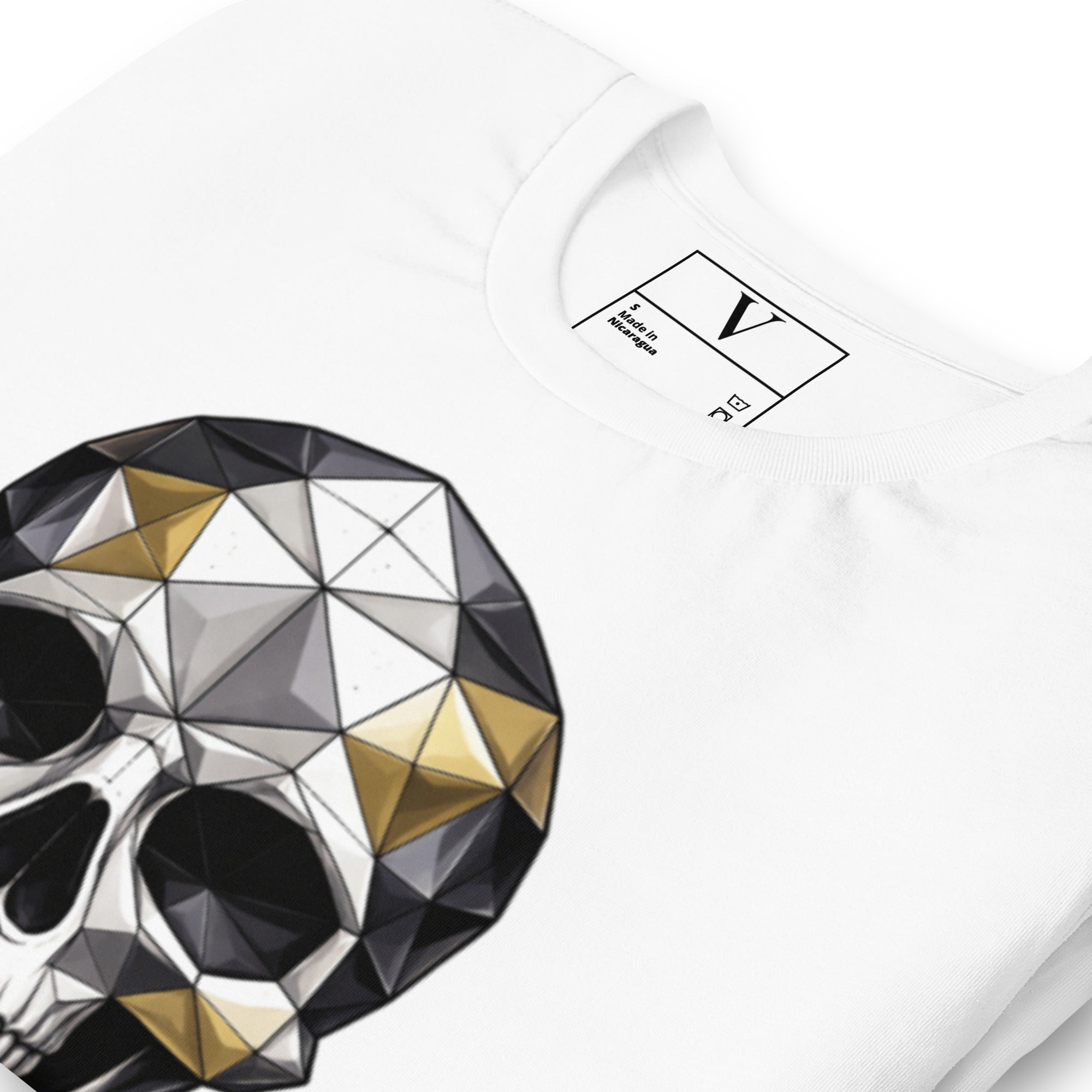 T-shirt Crâne Géométrique - 6