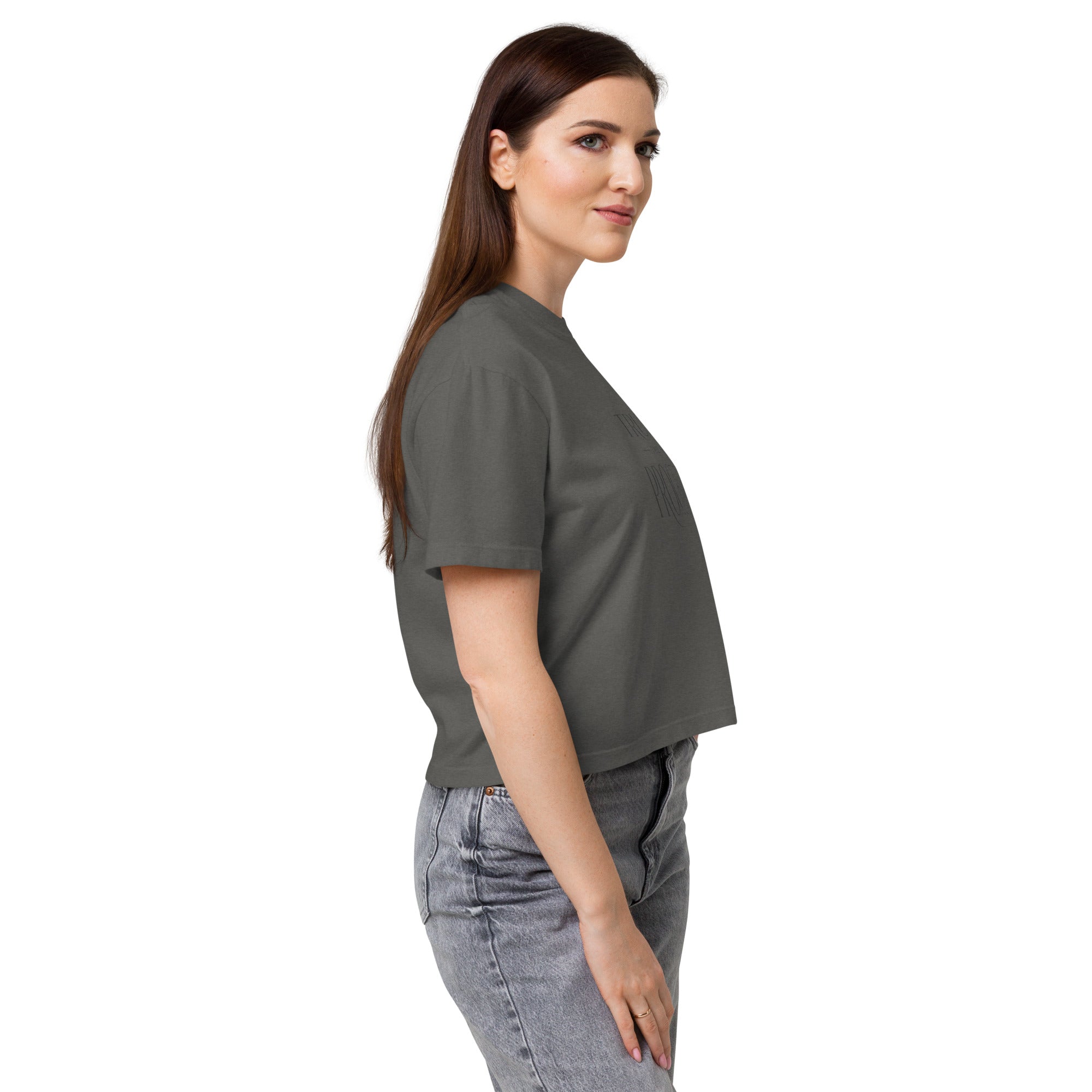 T-shirt boxy femme poivre lueur - 3